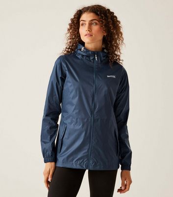 Regatta Blue Pack It III Waterproof Jacket New Look