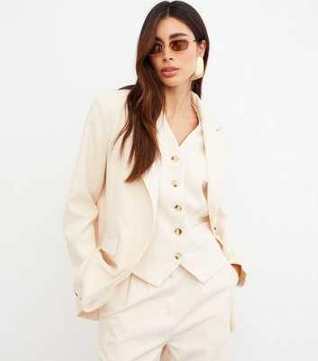 WKNDGIRL Stone Tailored Oversized Blazer