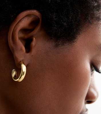 18ct Gold Plated Small Hoop Earrings