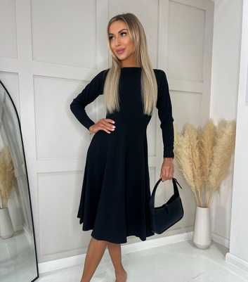 Missfiga Black Long Sleeve Dress