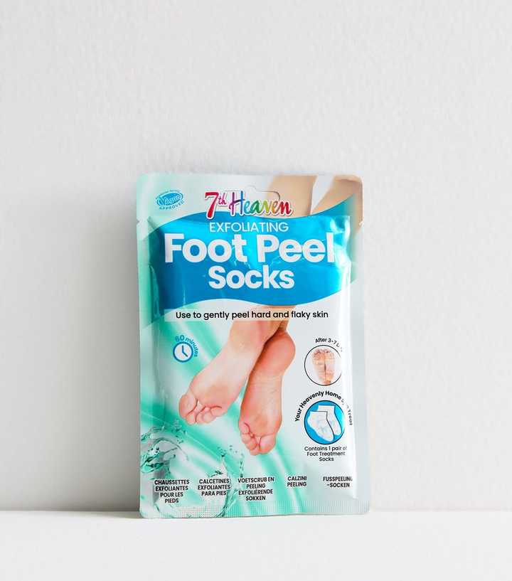 7th Heaven Exfoliating Foot Peel Socks 