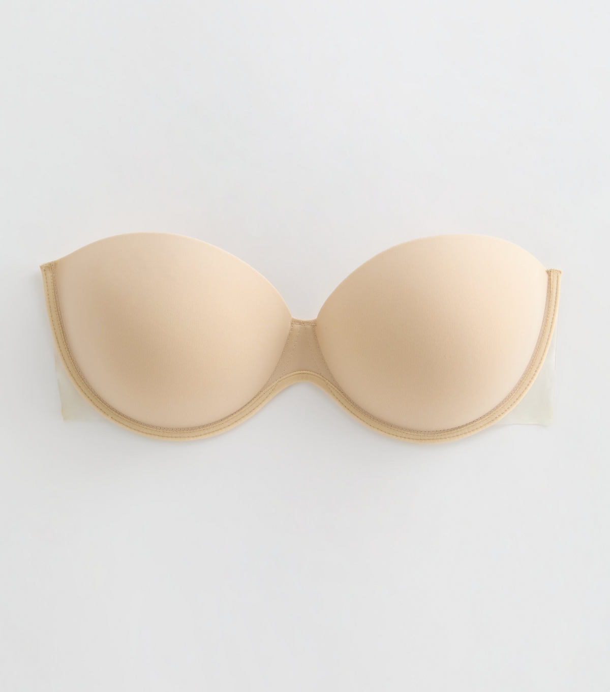 Women's Tan Stick-On Wing Strapless Bra New Look