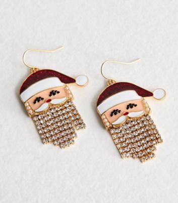 Christmas tassel earrings discount