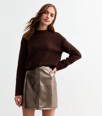 New look faux leather skirt hotsell