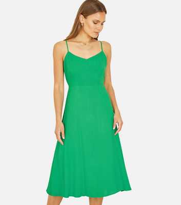 Yumi Green Midi Dress