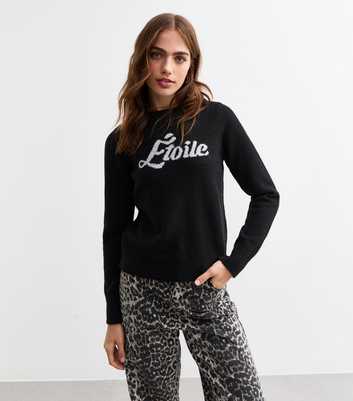 Black Knit Etoile Jumper