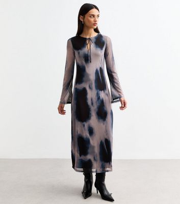 Tie Dress in Original Grey