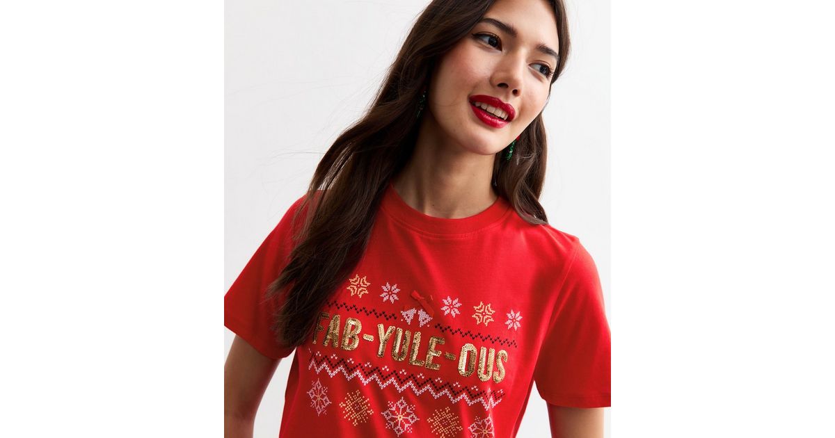 Boutique luxury fab YULE OUS sweatshirt marked down Christmas warehouse sale