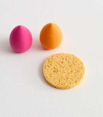 Pack of 3 Cleanse Blend Finish Makeup Sponges 