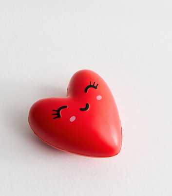 Red Heart Shaped Foam Stress Ball