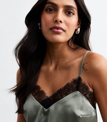 Grey cami top discount