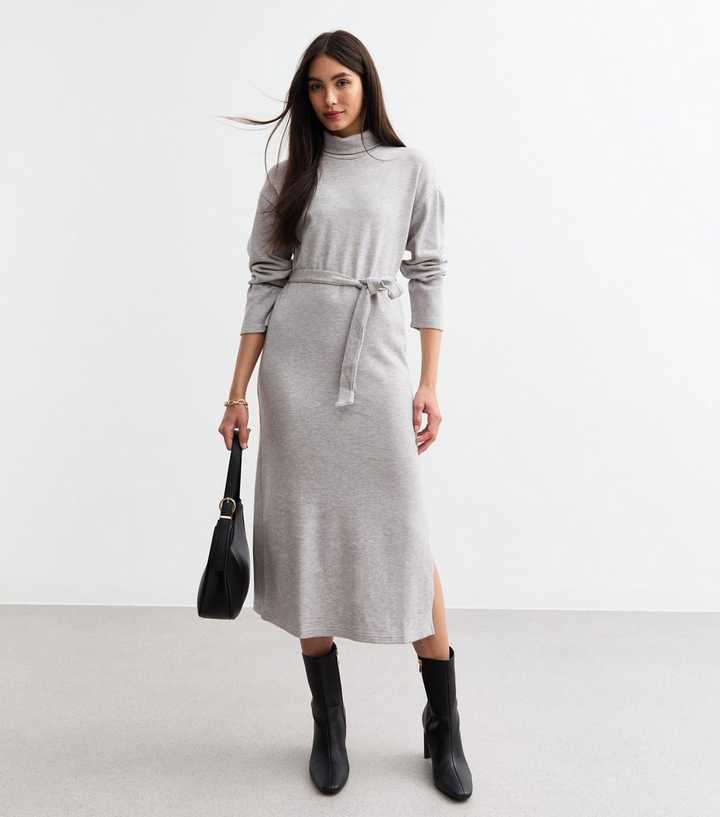 knee length dresses for ladies Prima Jersey Midi Dress at Modern Citizen main image 0