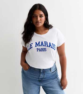 Curves Le Maris Paris Cotton T-Shirt