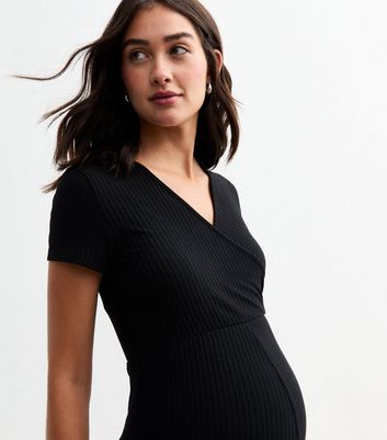 Black ribbed jumpsuit new look online