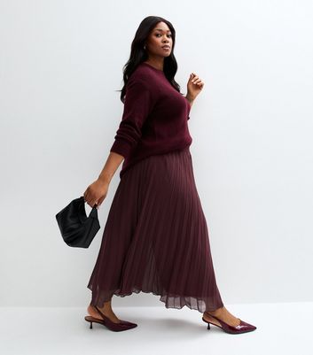 midi skirt chiffon