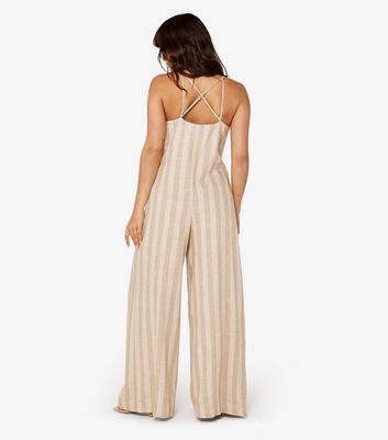 Striped pant jumpsuit online