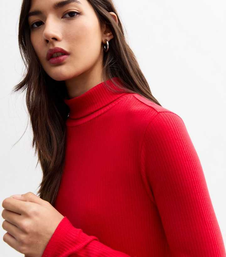 open lace back dress Confident Moves Bandage Knit Skater Dress in Red | Size: L | Knit Fabric