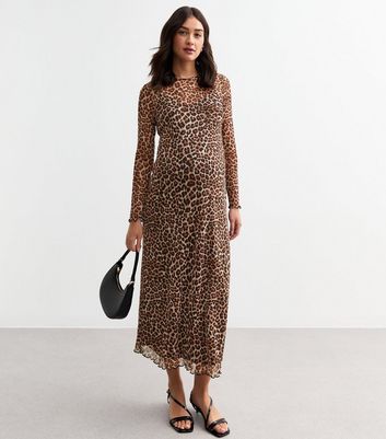 New look dresses leopard print best sale