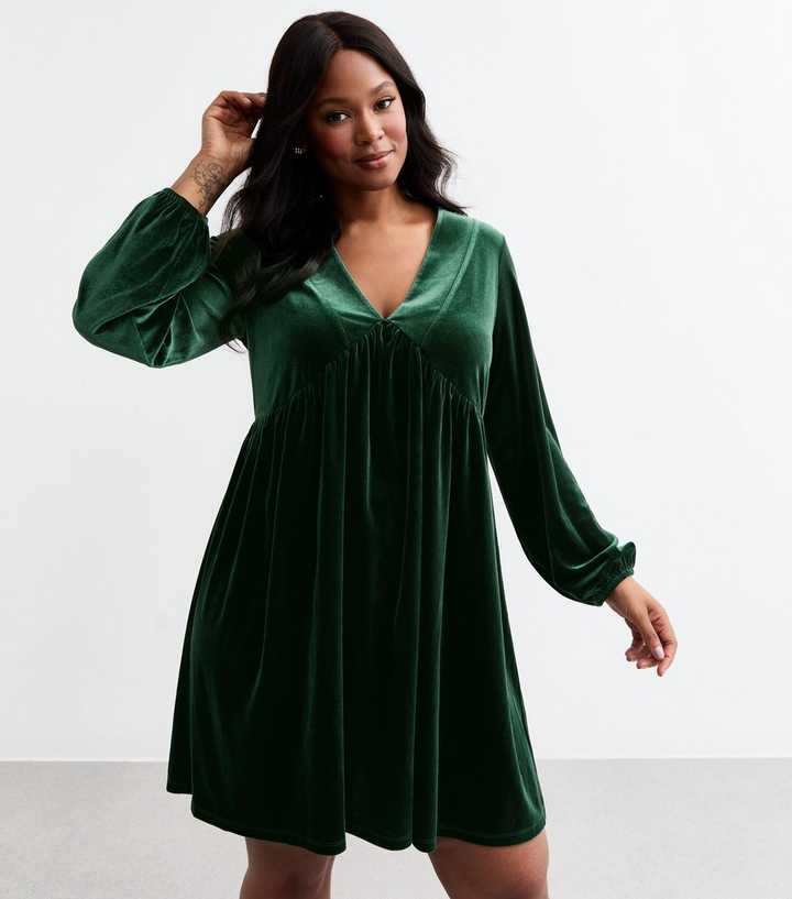 slim fit dress slacks Current Mood Velvet Wrap Dress main image 1