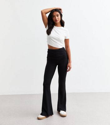 New look shops flared trousers