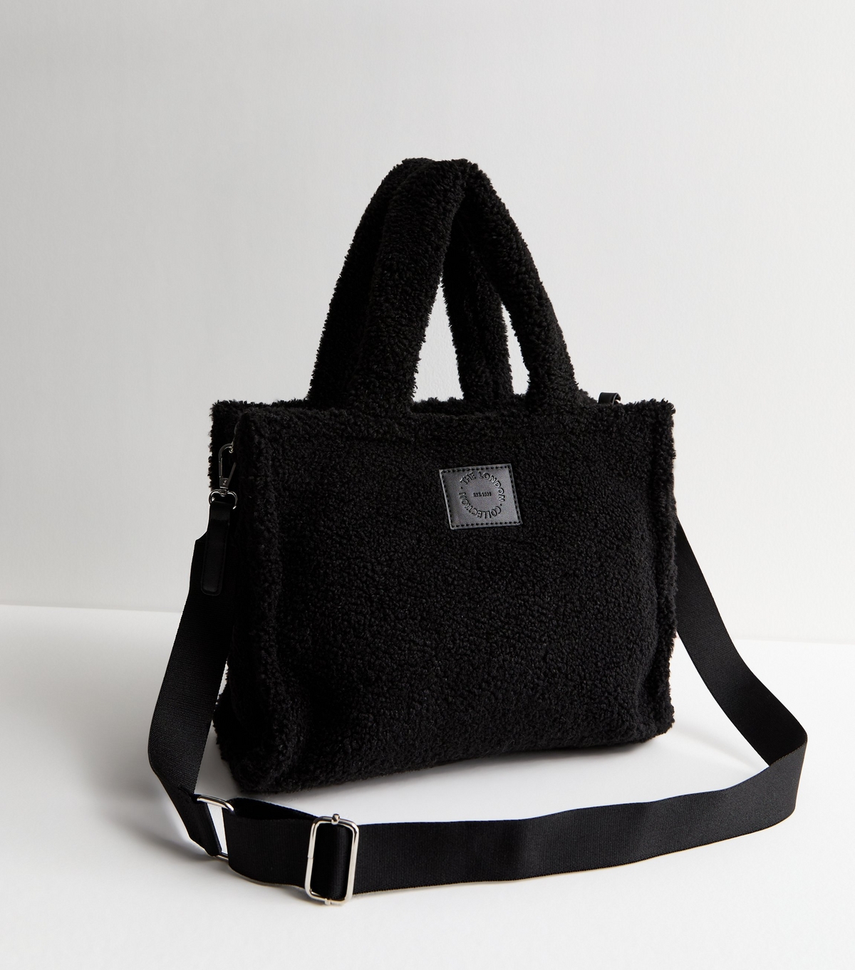 Black Borg Tote New Look