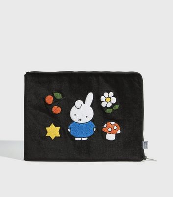 Skinnydip Black Miffy Laptop Case New Look