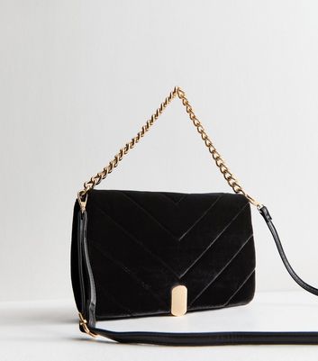 Velvet crossbody purse sale