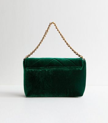 Green velvet crossbody bag online