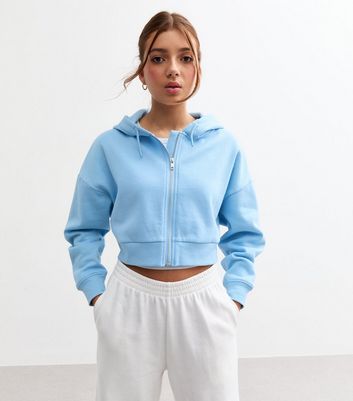 Girls light blue hoodie online