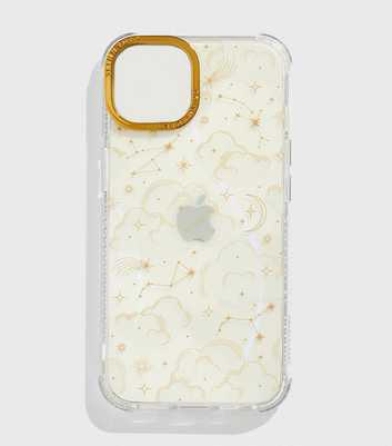 Skinnydip Cream Celestial Print iPhone Case