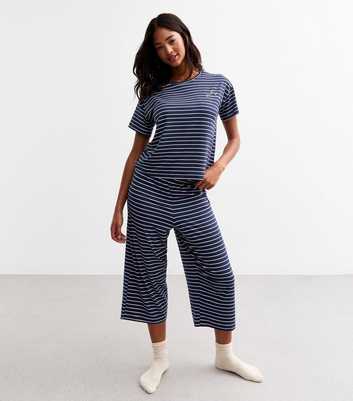 Blue Striped Sweet Dreams Pyjama Set