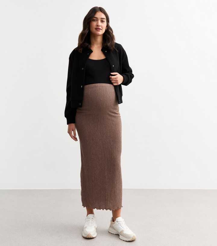 Maternity Outfits Maternity Pencil Skirt Quiz Denim Skirt Women& - Main Image