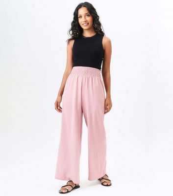 New look pink trousers hotsell