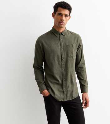 Jack & Jones Green Long Sleeve Shirt 