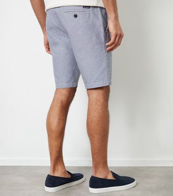 Men's Threadbare Blue Chino Shorts New Look