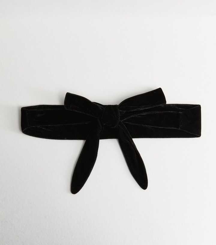 black velvet belt for dress Buy D'Amour Bow Belt Black  Soft Velvet Waist Accent by Kitten D'Amour
