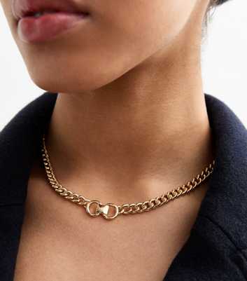 Gold Tone Chain Necklace