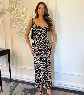 AX Paris Multicoloured Leopard Print Maxi Dress