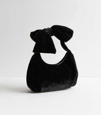 Black Velvet Bow Grab Bag