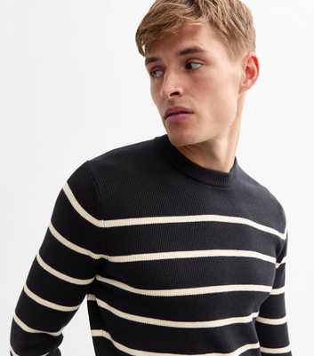 Only & Sons Black Phil Pullover Knit Jumper