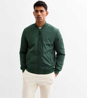 Only & Sons Dark Green Bomber Jacket