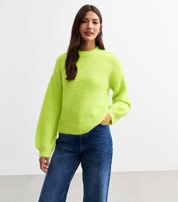 Sunshine Soul Green Lime Lofty Jumper