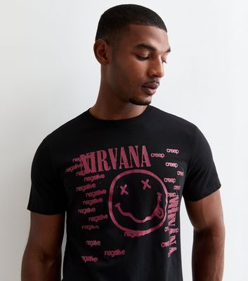 Black nirvana shirt online