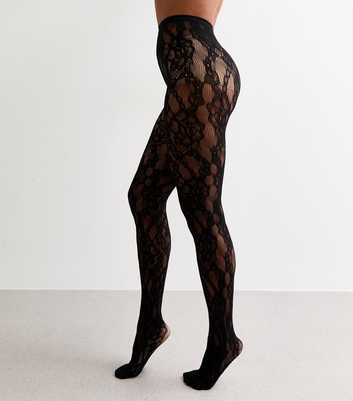 Black Lace Tights