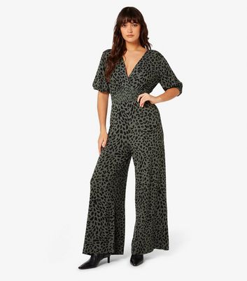 Plus size cheetah jumpsuit online