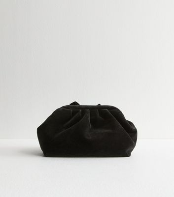 Black velvet evening bag online