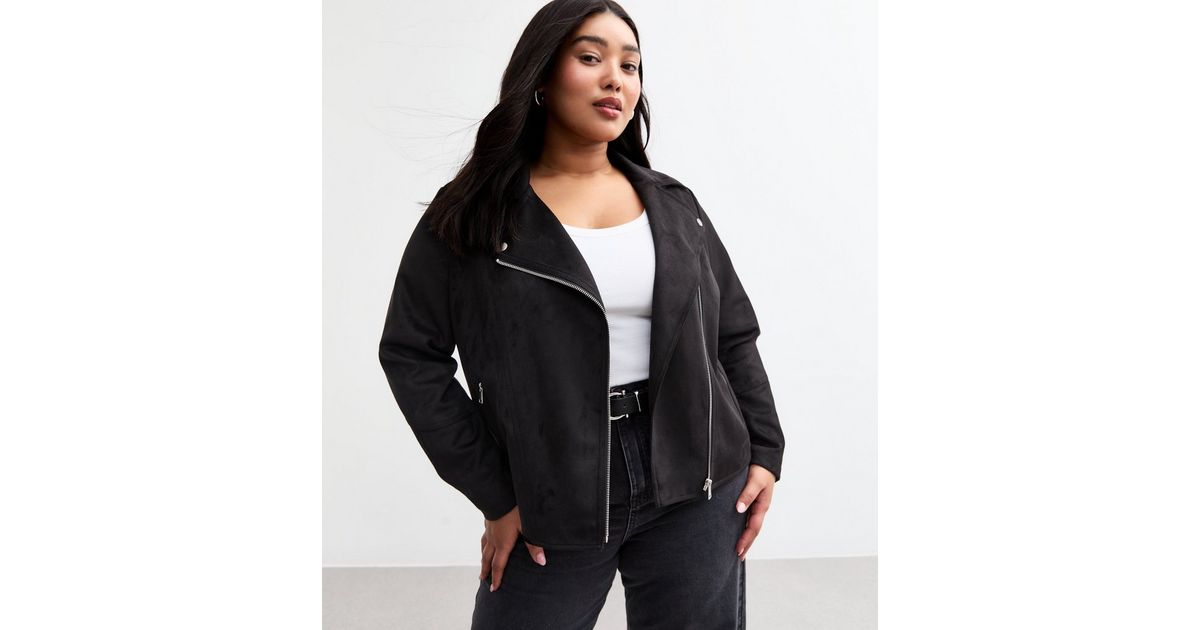 Clothing Suede Biker Jacket Plus Size Leather Faux Suede Jacket