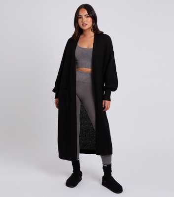 Urban Bliss Black Longline Cardigan