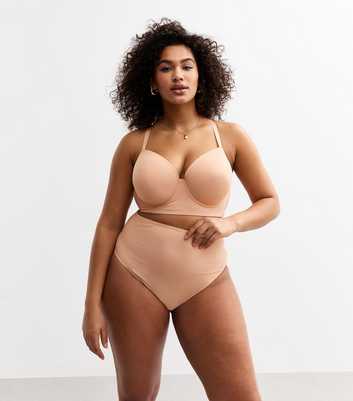 Curves Tan Smooth Multiway Padded Bra