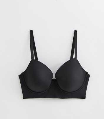 Black DD+ Multiway Padded Underwired Bra